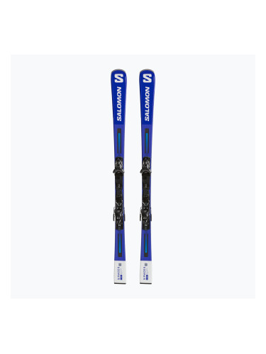 Ски за спускане Salomon S/Race 8 + M11 GW race blue/white