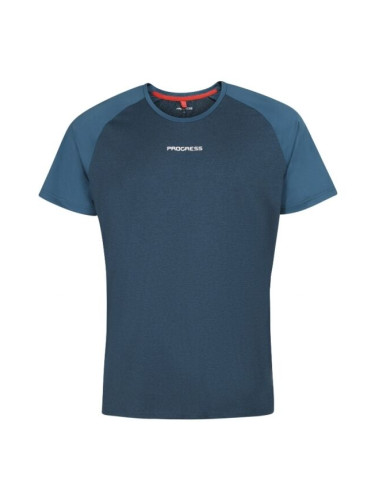 PROGRESS ENERGETIC Мъжка спортна тениска, тъмносин, размер