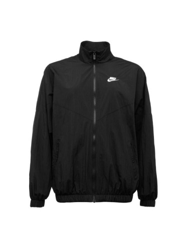 Nike NSW ESSNTL WR WVN JKT Дамско яке за преходния сезон, черно, размер