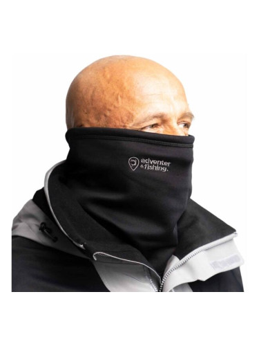 ADVENTER & FISHING THERMO NECK GAITER BLACK Унисекс функционален затоплен шал, черно, размер