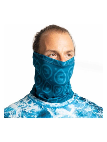 ADVENTER & FISHING NECK GAITER PETROL Унисекс функционален UV шал, тюркоазено, размер