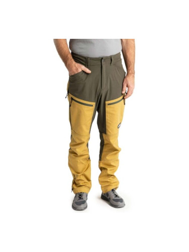 ADVENTER & FISHING FUNCTIONAL OUTDOOR PANTS SAND & KHAKI Мъжки импрегнирани панталони, жълто, размер