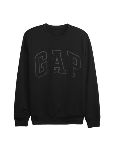 GAP V-LW DB FLEECE Мъжки суитшърт, черно, размер