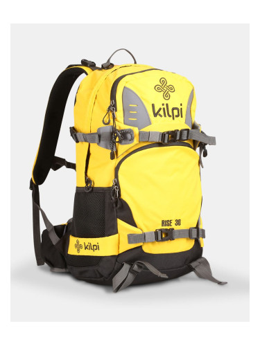 Yellow unisex sports backpack Kilpi RISE