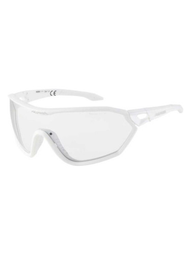 Alpina Sports S-WAY V Фотохроматични ски очила, бяло, размер