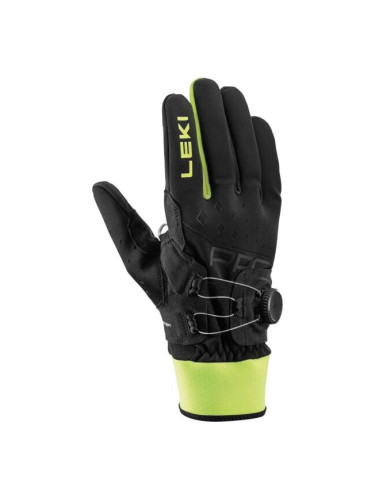 Leki PRC BOA® SHARK Ръкавици за ски бягане, черно, размер
