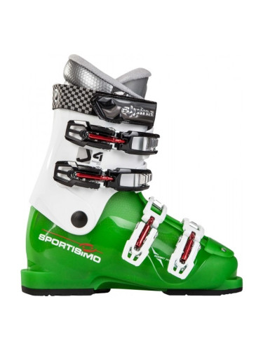 Alpina J4 Детски ски обувки, зелено, размер