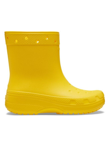 Crocs CLASSIC RAIN BOOT Дамски гумени ботушки, жълто, размер 36/37