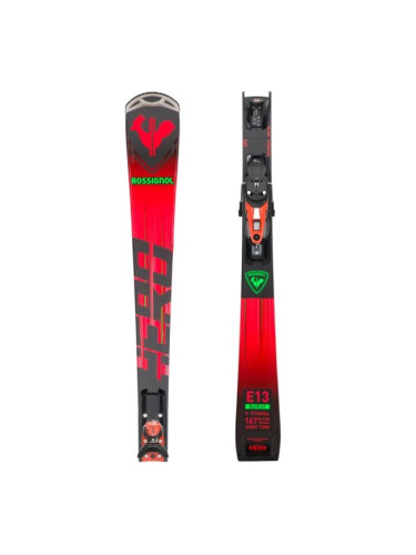 Rossignol HERO ELITE ST TI KONECT + NX 12 KONECT GW Ски за спускания, червено, размер