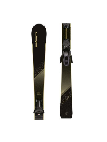 Elan GOLD MAGIC LS + EL 9 GW Дамски ски за ски спускане, черно, размер