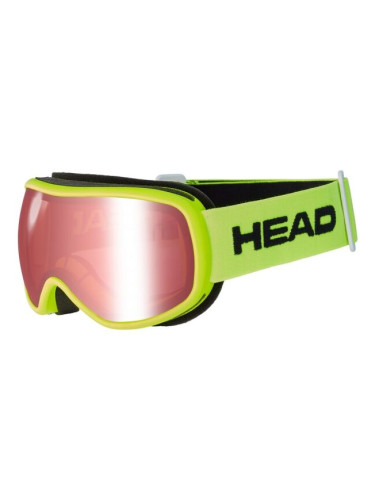 Head NINJA Детски очила за ски, жълто, размер