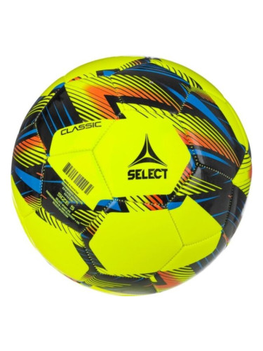 Select CLASSIC 22 Футболна топка, жълто, размер