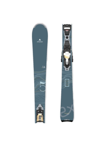 Dynastar E LITE 5 XPRESS + XPRESS W 11 GW Дамски ски за ски спускане, тъмносин, размер