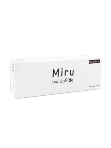 Miru 1 day UpSide multifocal (30 лещи) - еднодневни контактни лещи, силикон-хидрогелови мултифокални спорт, Midafilcon A
