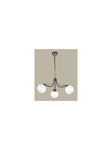 JUPITER 1316-SR3 - Висящи лампи SORENTO 3xE27/60W