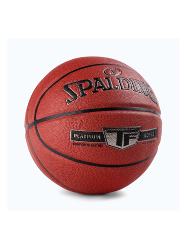 Баскетболна топка Spalding Platinum TF, оранжева 76855Z