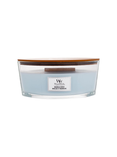 WoodWick Magnolia Birch Ароматна свещ 453,6 g