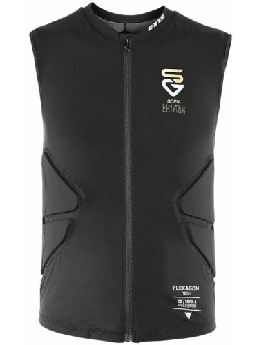 Dainese Flexagon Mens Waistcoat Black/Gold M Ски протектор