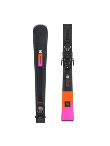Salomon S/MAX N°10 XT + M10 GW Дамски ски комплект, черно, размер