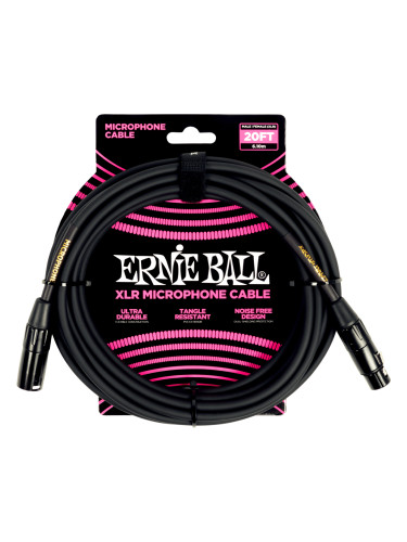 Ernie Ball 6388 Черeн 6,1 m