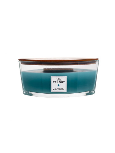 WoodWick Trilogy Icy Woodland Ароматна свещ 453,6 g