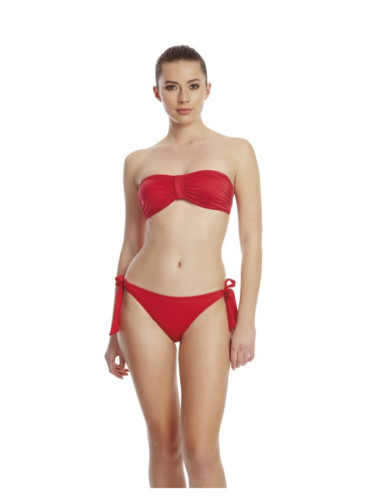 Dagi Red Lace-Up Single Bikini Bottom