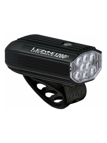 Lezyne Lite Drive 1200+ Front 1200 lm Satin Black Отпред  Велосипедна лампа