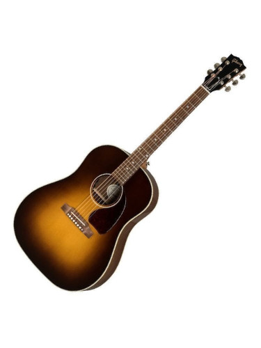 Gibson J-45 Studio WN Walnut Burst Електро-акустична китара Джъмбо