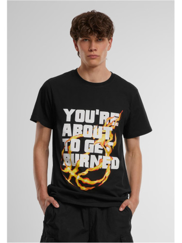 A black t-shirt you're about to burn
