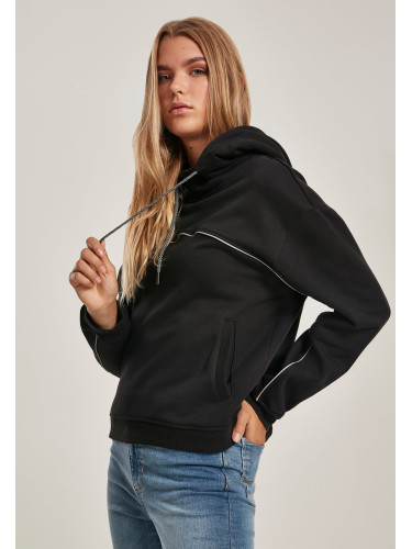 Women's reflective sweatshirt black