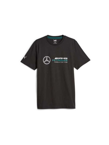 Puma MERCEDES-AMG PETRONAS F1 TEAM ESSENTIALS Мъжка тениска, черно, размер