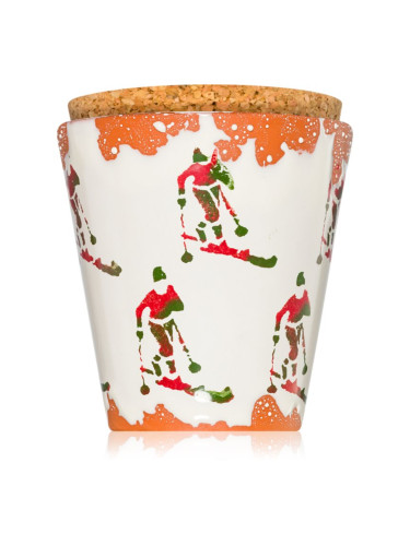 Wax Design Skier Gingerbread ароматна свещ 8 см