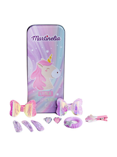 Martinelia Little Unicorn Tin Box подаръчен комплект (за деца )