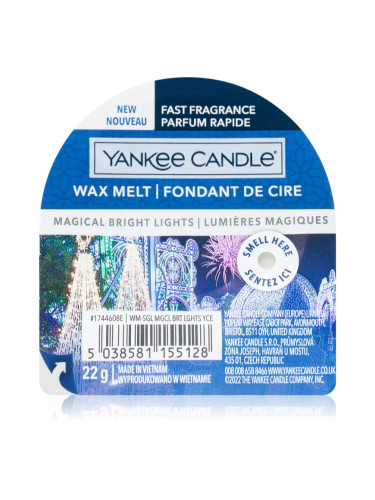 Yankee Candle Magical Bright Lights восък за арома-лампа 22 гр.