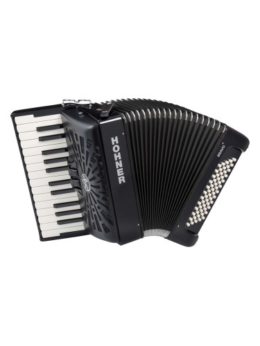 Hohner Bravo II 60 Пиано акордеон Black