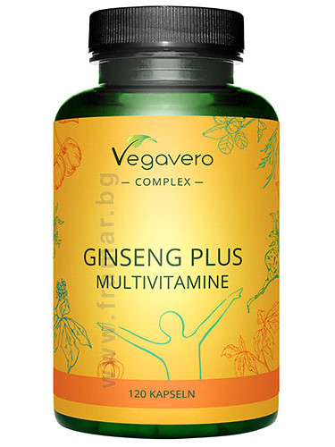 ВЕГАВЕРО АЗИАТСКИ ЖЕН ШЕН + МУЛТИВИТАМИНИ капсули * 120