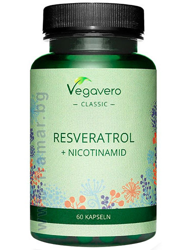 ВЕГАВЕРО РЕСВЕРАТРОЛ + НИКОТИНАМИД капсули * 60