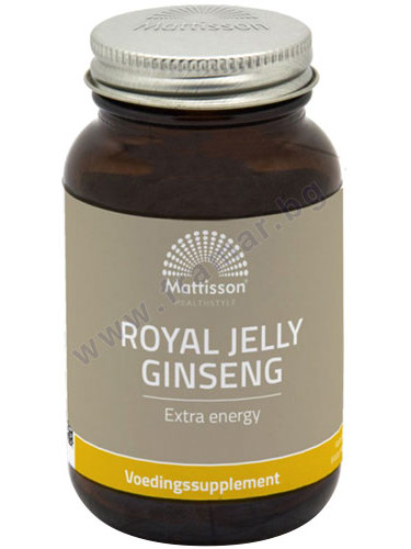 МАТИСЪН ПЧЕЛНО МЛЕЧИЦЕ + АЗИАТСКИ ЖЕНШЕН капсули * 60