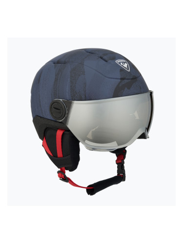 Rossignol Детска ски каска Whoopee Visor Impacts тъмно синя