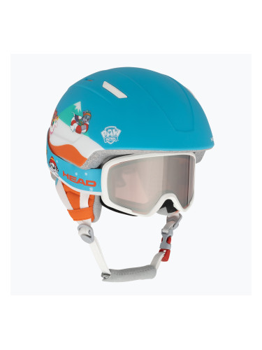 Детска ски каска HEAD Mojo Set Paw + Goggles blue