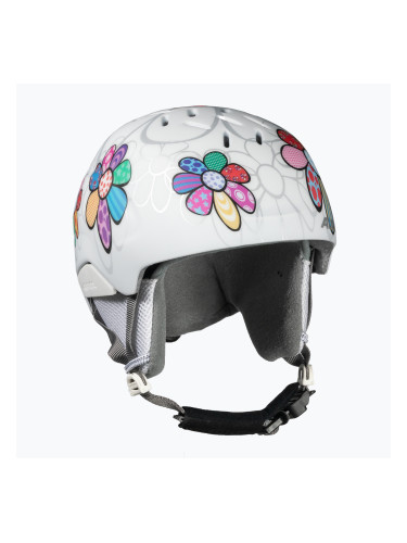 Детска ски каска Alpina Pizi с пачуърк/цвете матирана