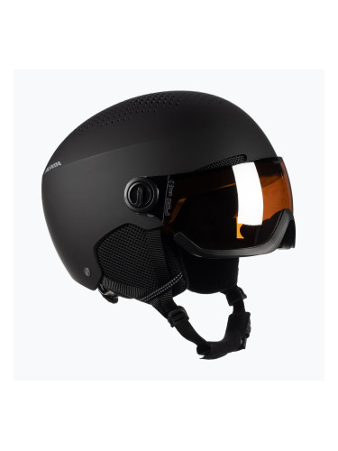 Ски каска Alpina Arber Visor Q Lite black matte