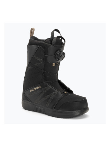 Мъжки ботуши за сноуборд Salomon Titan Boa black/black/roasted cashew