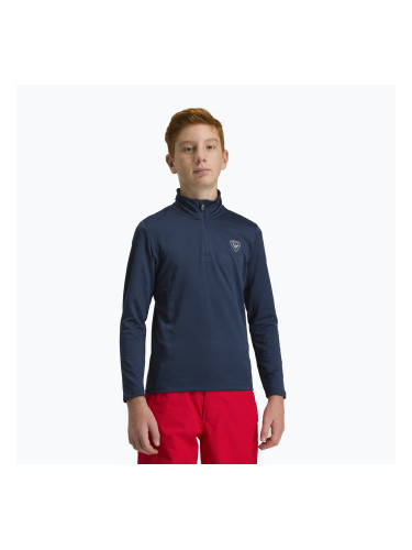 Rossignol Boy 1/2 Zip Warm Stretch детски ски суитшърт тъмно тъмносин