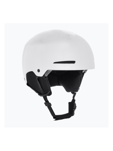 Ски каска Alpina Arber бяла/металик гланц