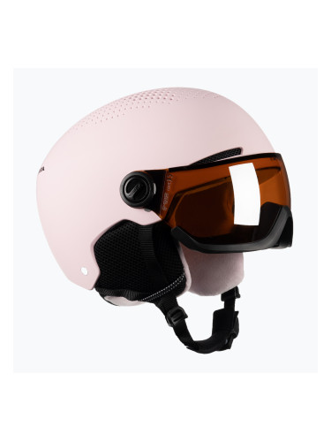 Детски ски каски Alpina Zupo Visor Q-Lite rose matt