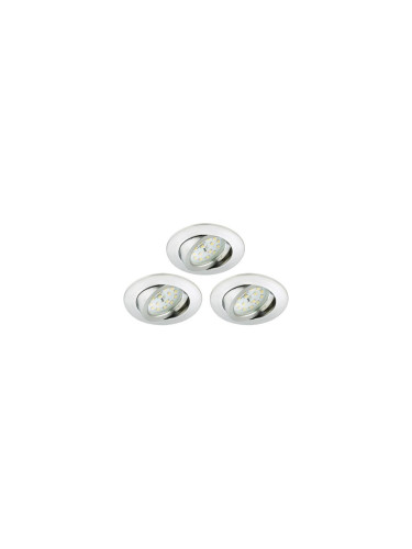 Briloner 8312-039 - К-кт 3x LED Лампа за вграждане в баня LED/5W/230V IP23
