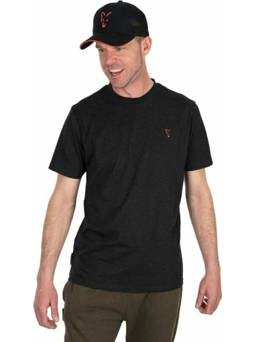 Fox Fishing Тениска Collection T-Shirt Black/Orange L