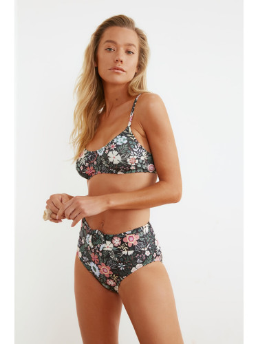 Дамско долнище на бански Trendyol High Waist