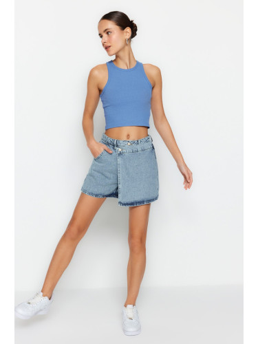 Дамски къси панталони Trendyol Denim